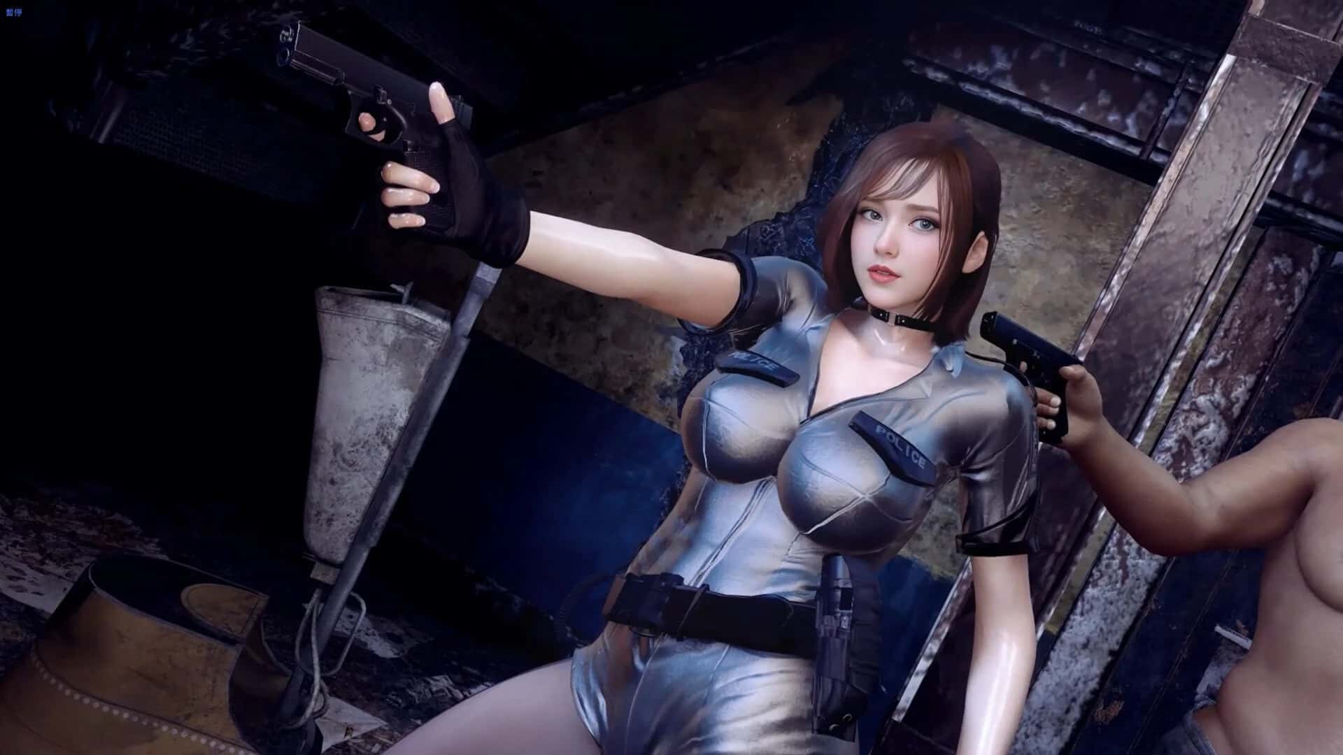训练情节女警 – 无尽堕落的深渊 The Endless Abyss: A Busty Cop's Corrupted Soul游戏封面