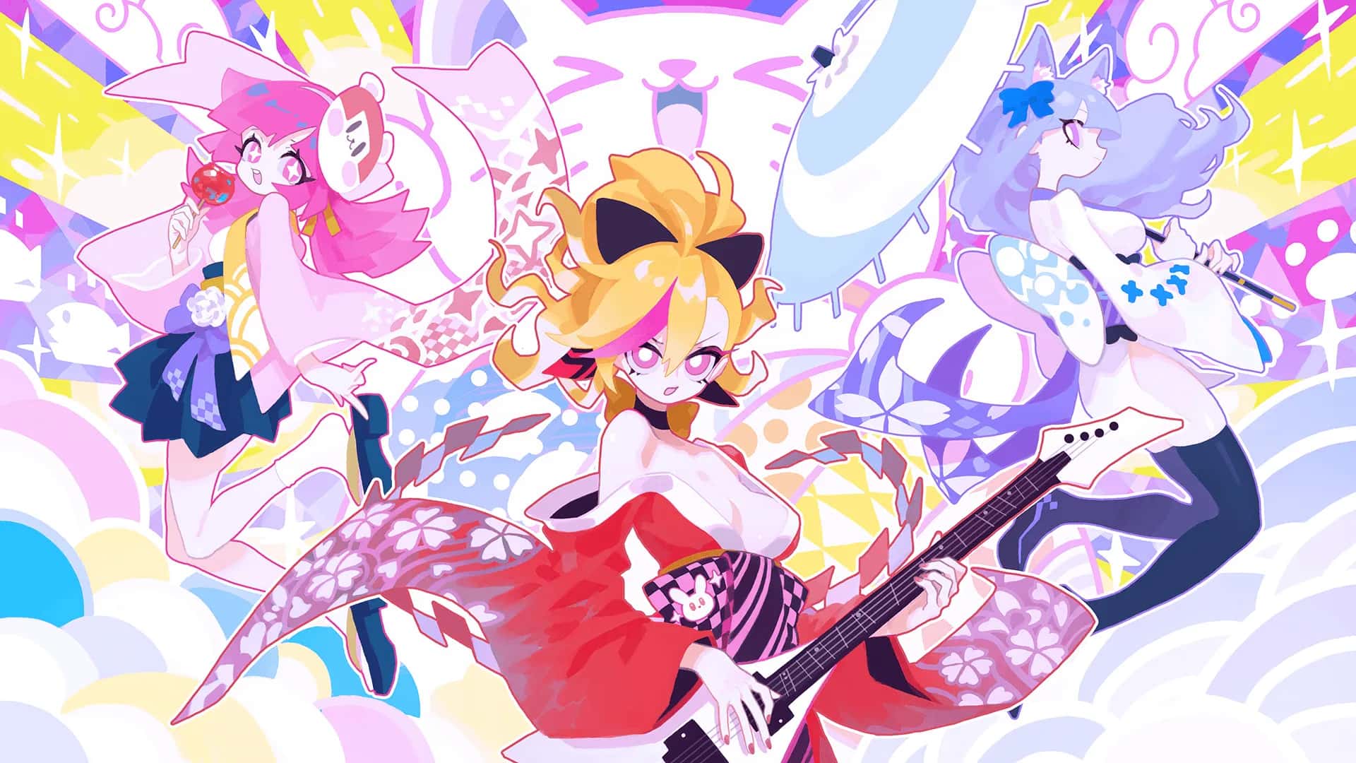 喵斯快跑 Muse Dash背景